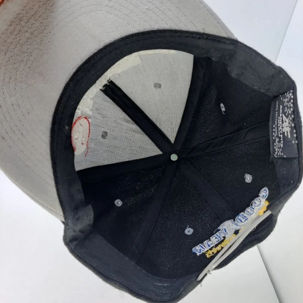 Trucker Baseball Cap Black & Gray Cotton Adjustable Truck Parts & Service